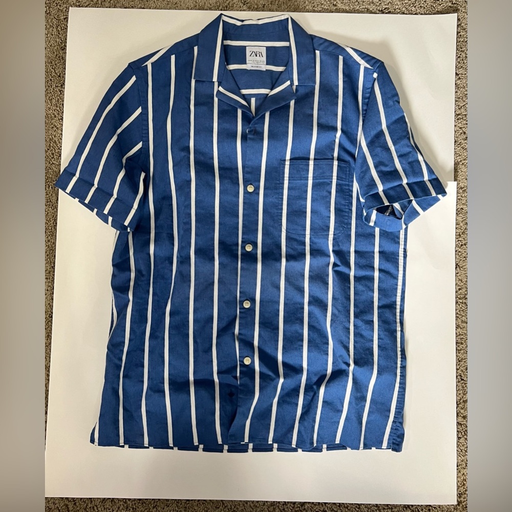 Mens Blue button down